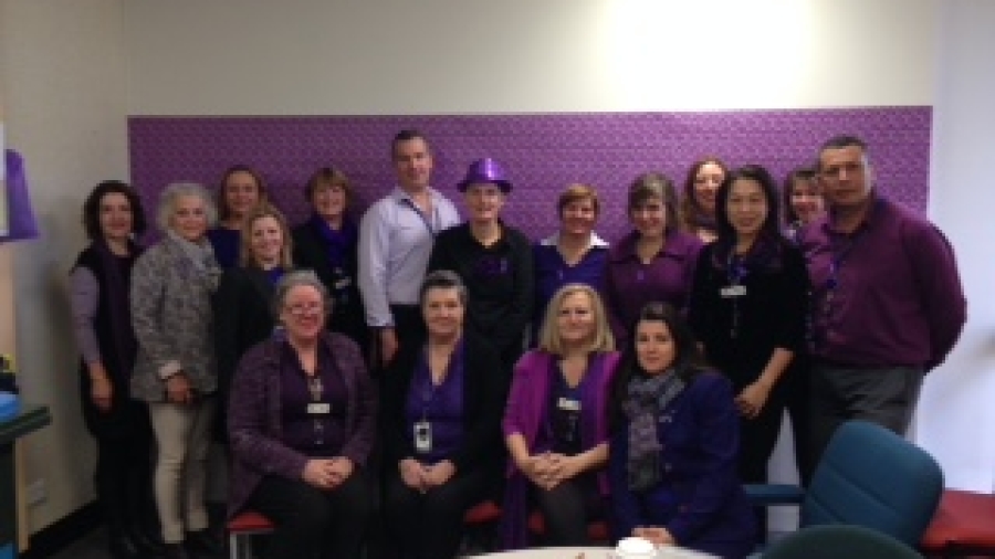 City of Knox purple staff!